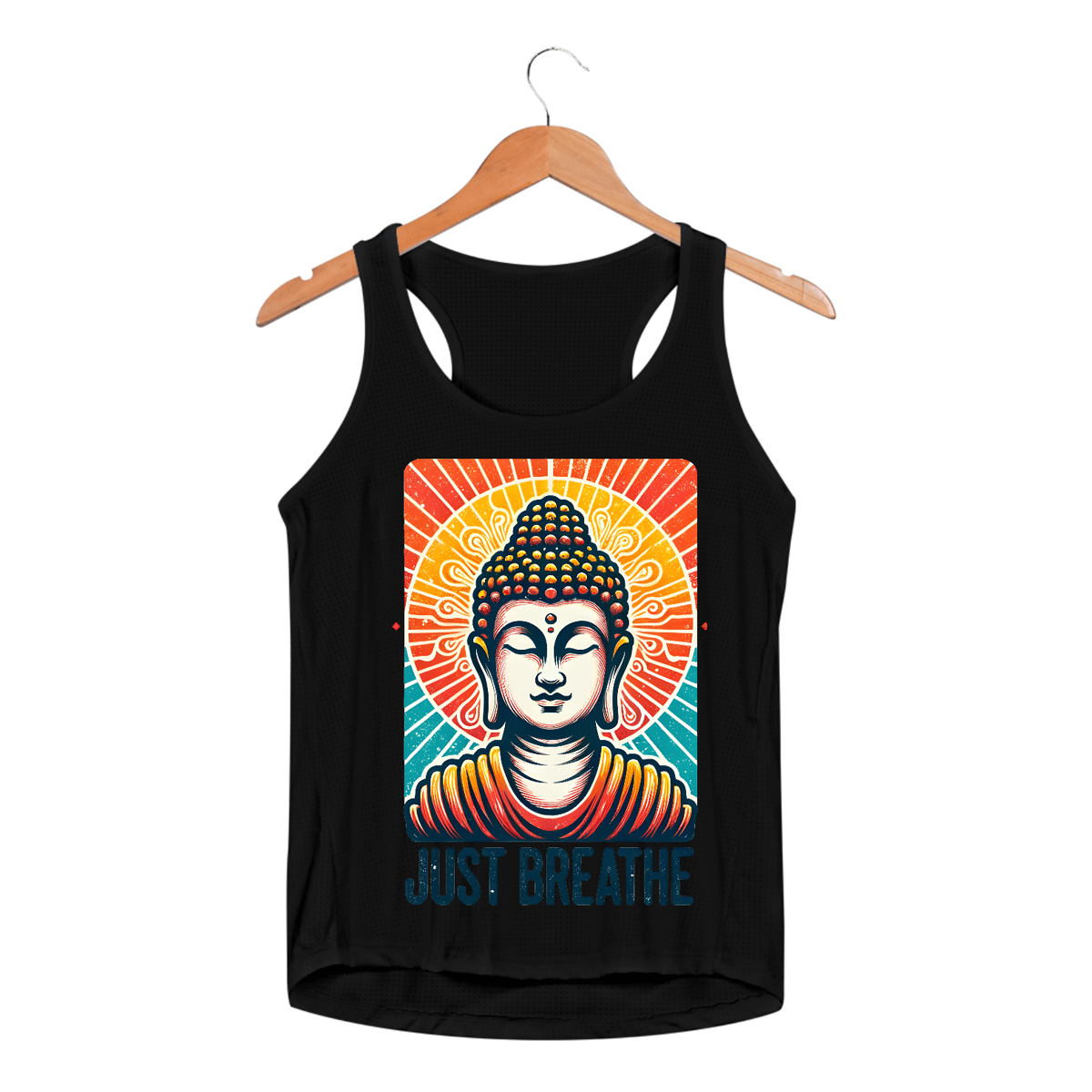 Nome do produto: Regata Fem Dryfit UV Coleção Yoga 01