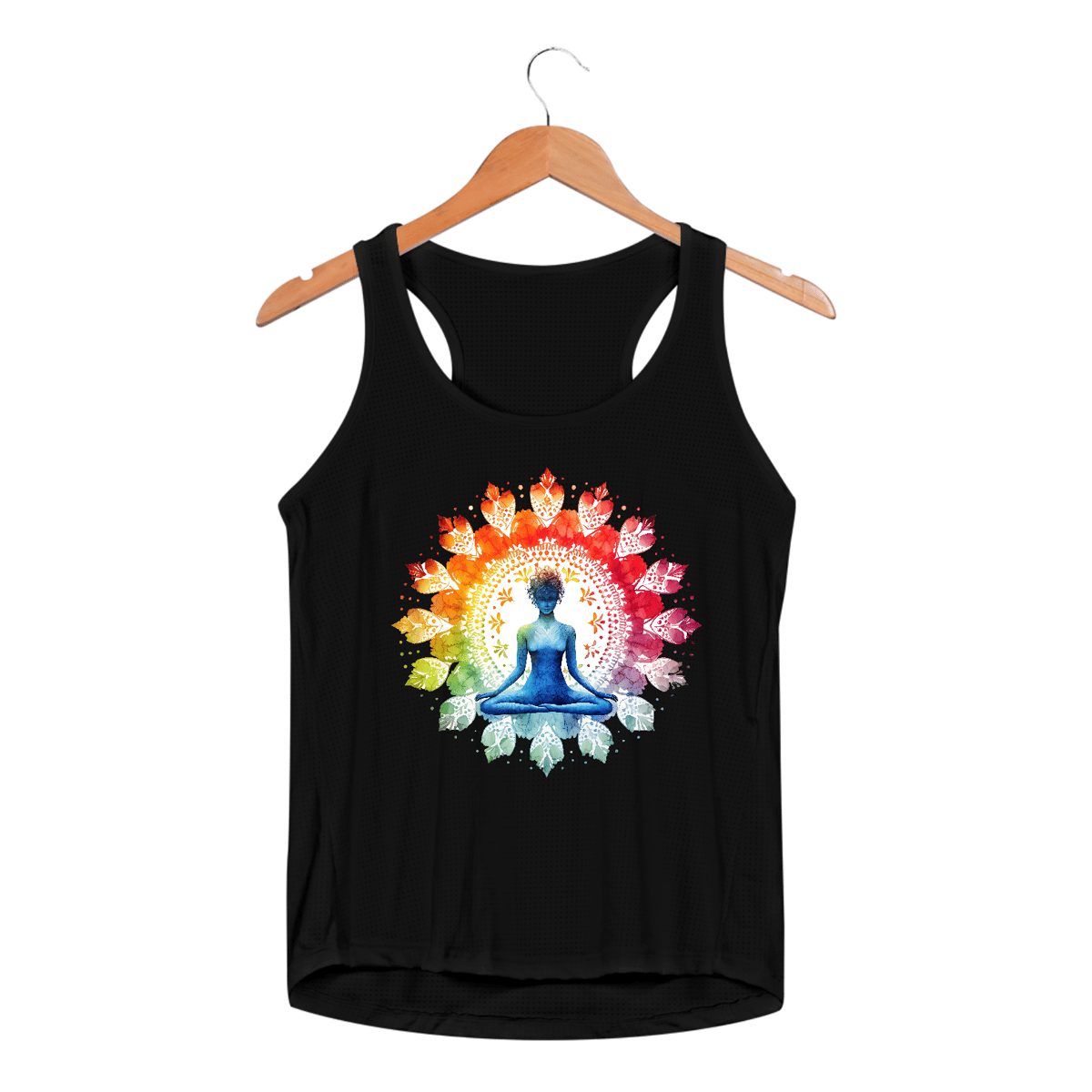 Nome do produto: Regata Fem Dryfit UV Coleção Yoga 21