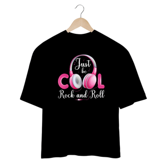 Nome do produtoCamiseta Oversized Life Cool Rockn Roll