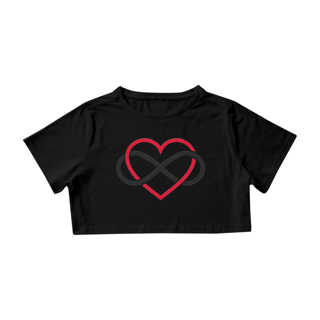 Nome do produtoCropped Amor infinito