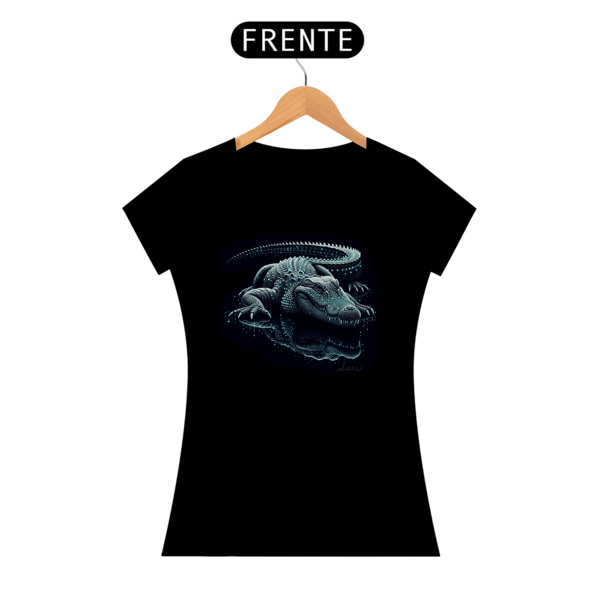 Nome do produto: Baby Long Arquétipos e Animais de Poder Jacaré