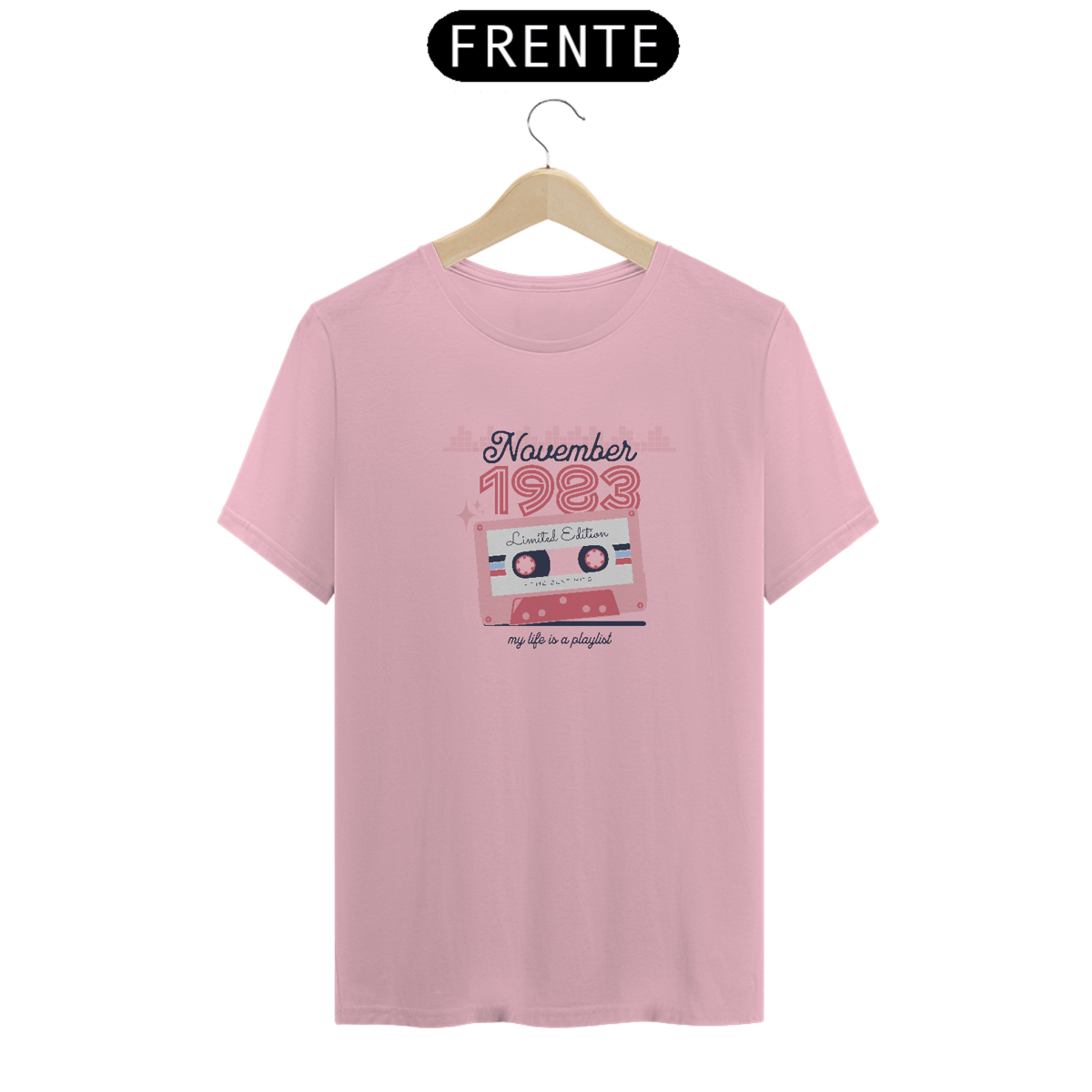 Nome do produto: Camiseta Vintage Playlist