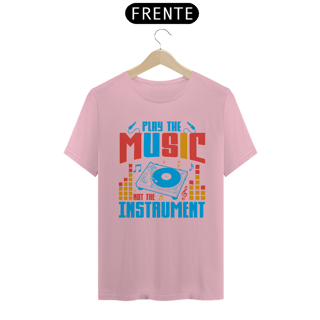 Nome do produtoCamiseta Coleção Musical Play the Music