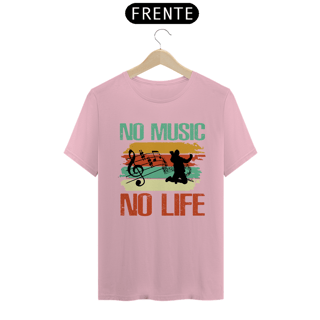Nome do produtoCamiseta Coleção Musical No Music No Life