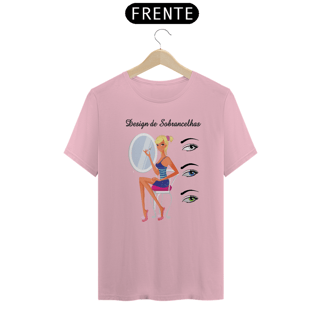 Nome do produtoCamiseta Fem Profissões Design de Sobrancelhas