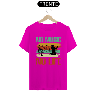 Nome do produtoCamiseta Coleção Musical No Music No Life