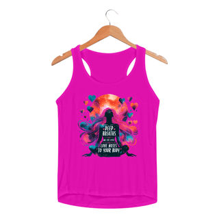 Nome do produtoRegata Fem Dryfit UV Coleção Yoga 18