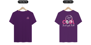 Nome do produtoCamiseta Coleção F&B Musical Life Cool Rockn Roll