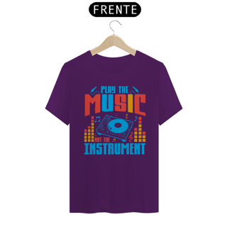 Nome do produtoCamiseta Coleção Musical Play the Music