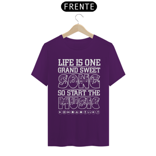 Nome do produtoCamiseta Coleção Musical Start the Music