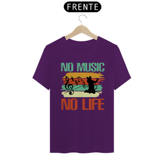 Nome do produtoCamiseta Coleção Musical No Music No Life