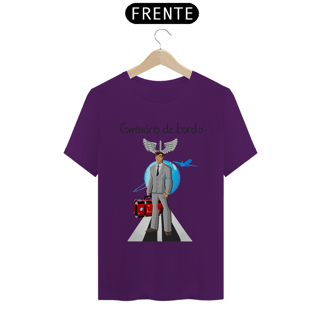Nome do produtoCamiseta Masc Profissões Comissário de Bordo