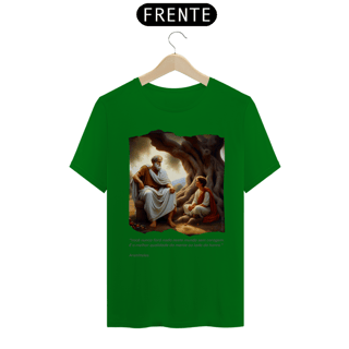 Nome do produtoCamiseta Aristóteles e Alexandre o Grande