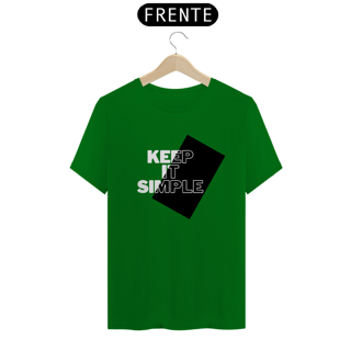 Nome do produtoCamiseta Keep it simple