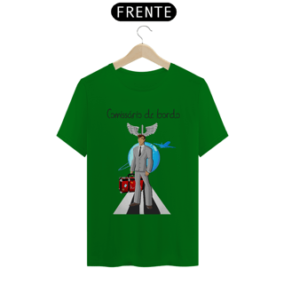 Nome do produtoCamiseta Masc Profissões Comissário de Bordo