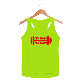 Nome do produtoRegata Fem Sport Dry UV No Pain no Gain