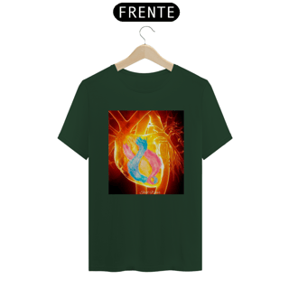 Nome do produtoCamiseta Coleção Holística Coração e Chama Trina