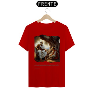 Nome do produtoCamiseta Aristóteles e Alexandre o Grande
