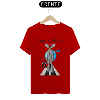 Nome do produtoCamiseta Masc Profissões Comissário de Bordo