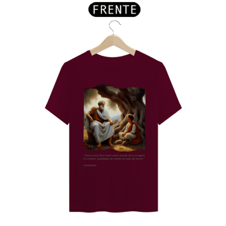 Nome do produtoCamiseta Aristóteles e Alexandre o Grande