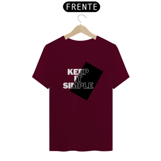 Nome do produtoCamiseta Keep it simple