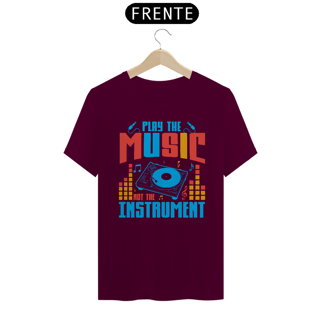 Nome do produtoCamiseta Coleção Musical Play the Music