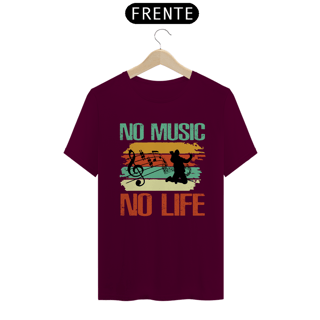 Nome do produtoCamiseta Coleção Musical No Music No Life