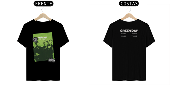 Saviors Green Day VERDE (frente e costas)