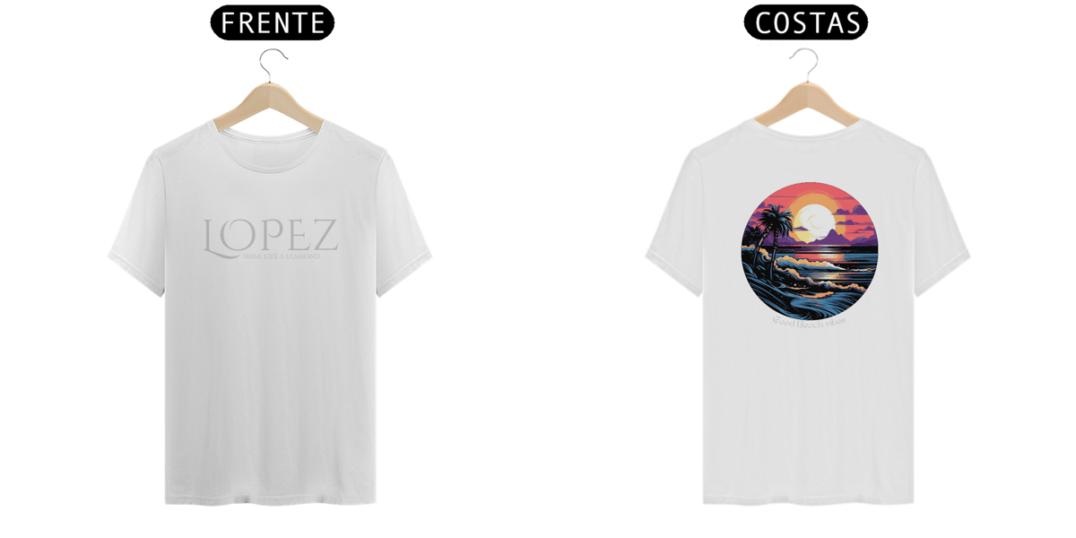 Nome do produto: Camiseta Good Vibes