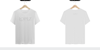 Nome do produto Lopez T-shirt Premium