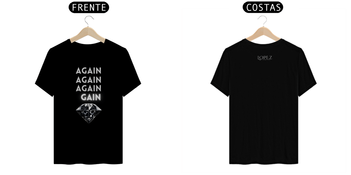 Nome do produto: Camiseta Again Reworked
