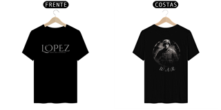 Nome do produto Camiseta War