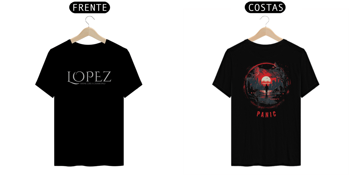 Nome do produto: Camiseta Panic reference
