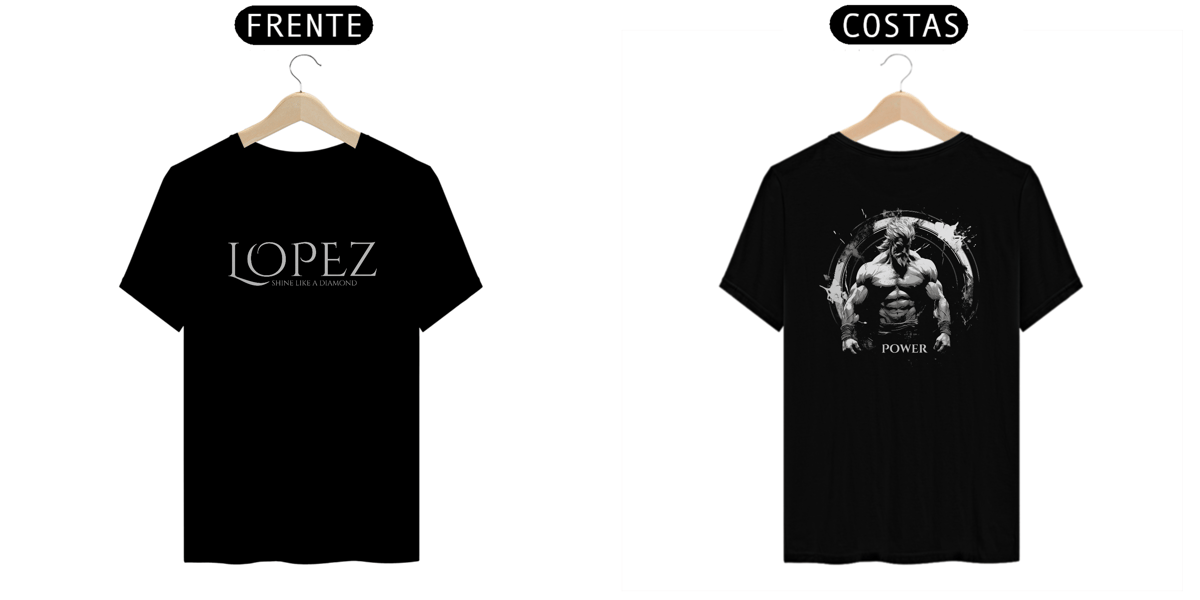 Nome do produto: Camiseta Power