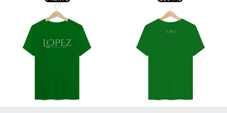 Nome do produto Lopez T-shirt Premium
