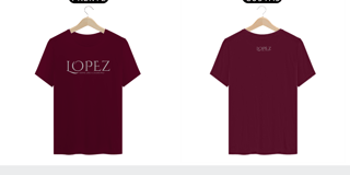 Nome do produto Lopez T-shirt Premium
