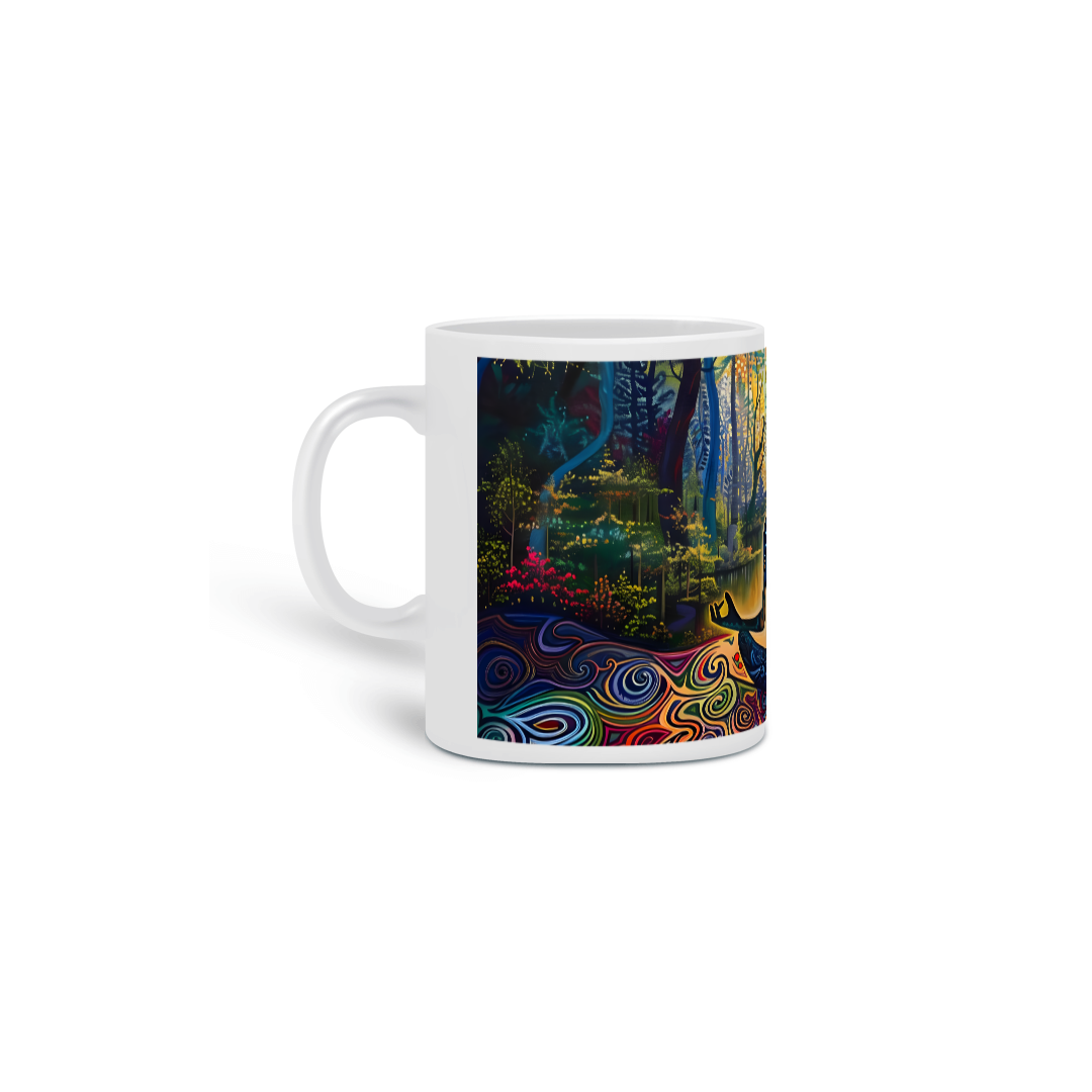 Meditação matinal - Caneca