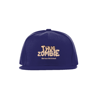 Nome do produto Boné aba reta - Thug Zombie