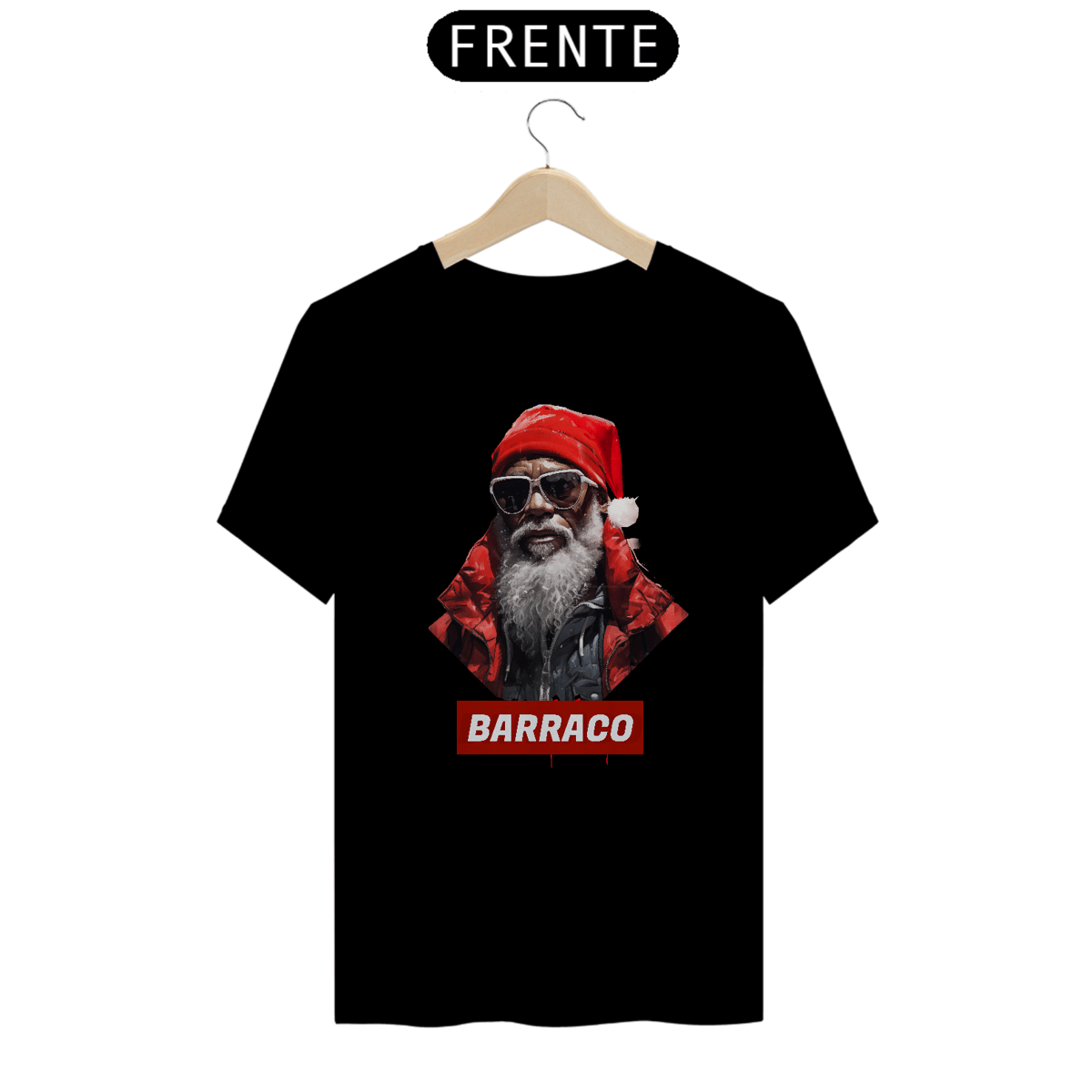 Nome do produto: Camiseta Prime - Papai Noel Old School