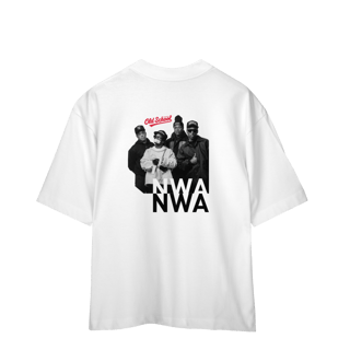 Nome do produto Camiseta Oversized - NWA
