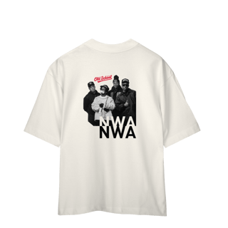 Nome do produto Camiseta Oversized - NWA