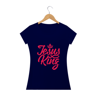 Nome do produtoCamisa Feminina Jesus King 2 - Várias Cores