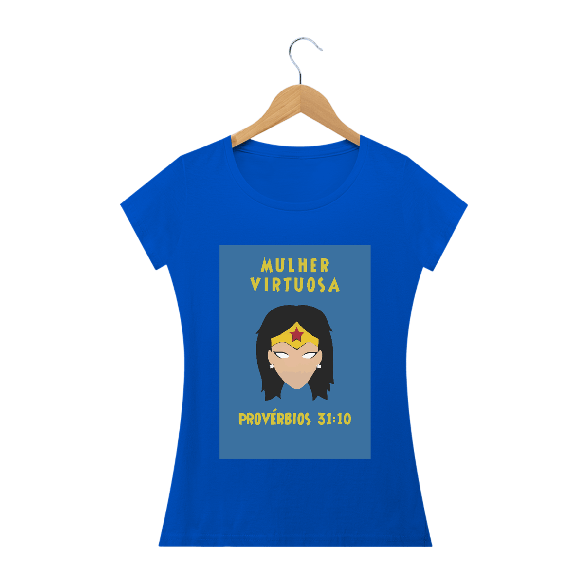 Nome do produto: Camisa Feminina Mulher Virtuosa - Várias Cores