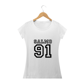 Camisa Feminina Salmo 91 - Várias Cores