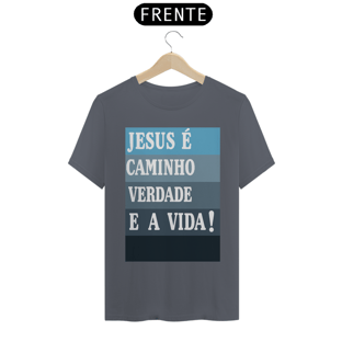 Nome do produtoCamisa Jesus é Caminho - Várias Cores