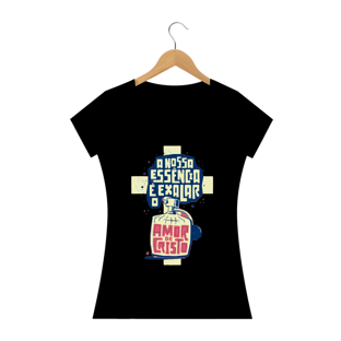 Nome do produtoCamisa Feminina Frasco de Perfume - Várias Cores
