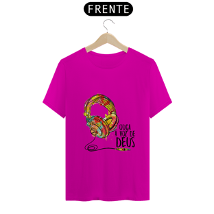 Nome do produtoCamisa Fone Ouça a Voz - Várias Cores