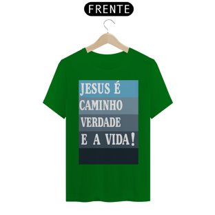 Nome do produtoCamisa Jesus é Caminho - Várias Cores