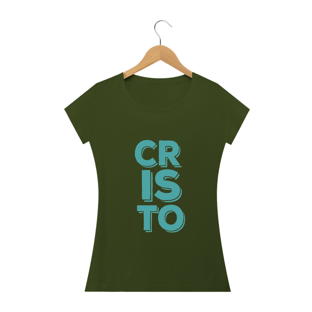 Nome do produtoCamisa Feminina Cristo -  Várias Cores