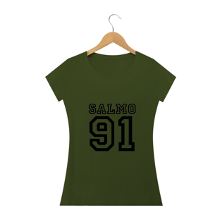 Nome do produtoCamisa Feminina Salmo 91 - Várias Cores